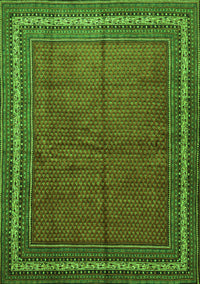 Persian Green Traditional Rug, tr2418grn