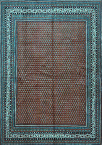 Persian Light Blue Traditional Rug, tr2418lblu