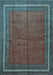 Persian Light Blue Traditional Rug, tr2418lblu