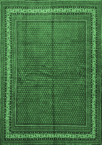 Persian Emerald Green Traditional Rug, tr2418emgrn