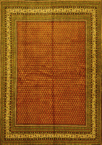 Persian Yellow Traditional Rug, tr2418yw