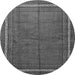 Machine Washable Persian Gray Traditional Rug, wshtr2418gry