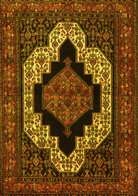 Persian Yellow Traditional Rug, tr2419yw