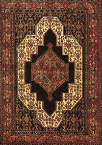 Persian Brown Traditional Rug, tr2419brn