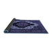 Sideview of Persian Blue Traditional Rug, tr2419blu