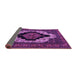 Sideview of Persian Purple Traditional Rug, tr2419pur