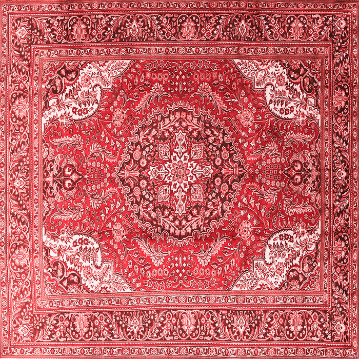 Machine Washable Persian Red Traditional Rug, wshtr241red