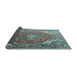 Sideview of Persian Light Blue Traditional Rug, tr241lblu