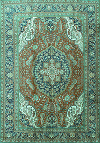 Persian Turquoise Traditional Rug, tr241turq