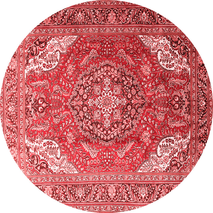 Machine Washable Persian Red Traditional Rug, wshtr241red