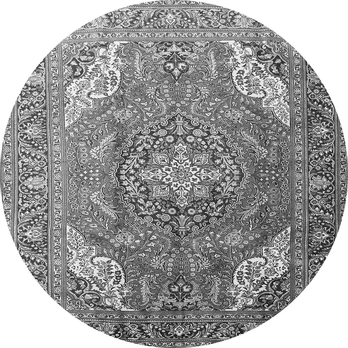 Square Persian Gray Traditional Rug, tr241gry
