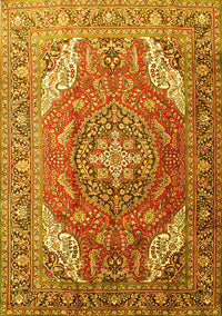 Persian Yellow Traditional Rug, tr241yw