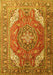 Persian Yellow Traditional Rug, tr241yw