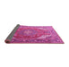 Sideview of Persian Pink Traditional Rug, tr241pnk