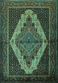 Persian Turquoise Traditional Rug, tr2420turq