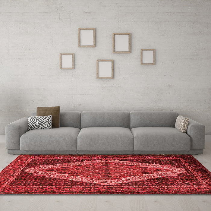 Traditional Red Washable Rugs