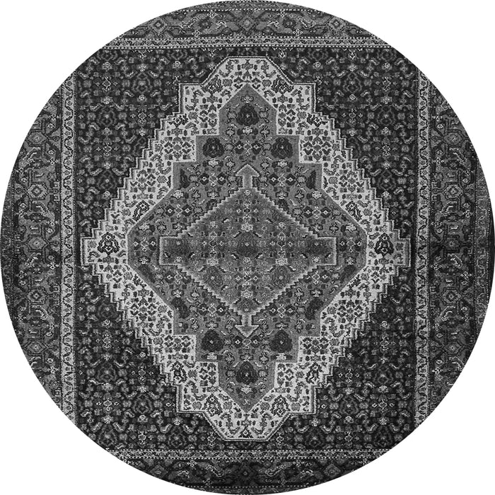 Square Persian Gray Traditional Rug, tr2420gry