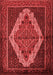 Persian Red Traditional Area Rugs