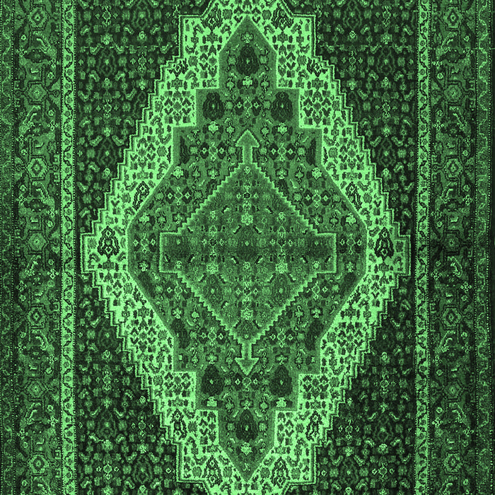 Persian Emerald Green Traditional Rug, tr2420emgrn