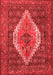 Medallion Red Traditional Area Rugs