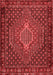 Persian Red Traditional Area Rugs