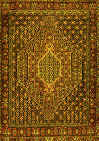 Persian Yellow Traditional Rug, tr2422yw