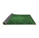 Sideview of Persian Emerald Green Traditional Rug, tr2422emgrn