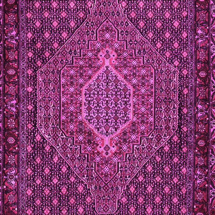 Machine Washable Persian Pink Traditional Rug, wshtr2422pnk