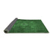 Sideview of Persian Emerald Green Traditional Rug, tr2423emgrn