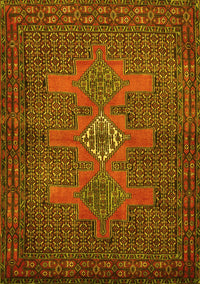 Persian Yellow Traditional Rug, tr2423yw