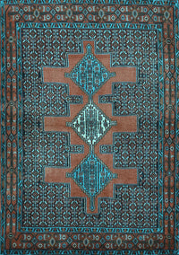 Persian Light Blue Traditional Rug, tr2423lblu