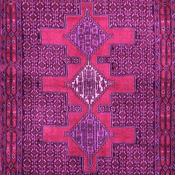 Machine Washable Persian Pink Traditional Rug, wshtr2423pnk