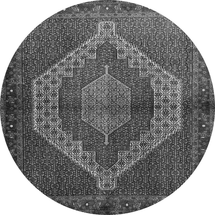 Square Persian Gray Traditional Rug, tr2424gry