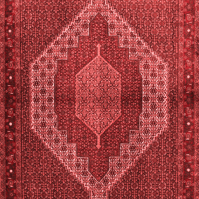 Machine Washable Persian Red Traditional Rug, wshtr2424red