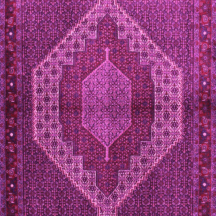 Machine Washable Persian Pink Traditional Rug, wshtr2424pnk