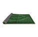 Sideview of Persian Emerald Green Traditional Rug, tr2425emgrn