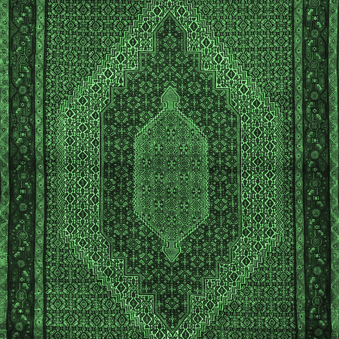 Persian Emerald Green Traditional Rug, tr2425emgrn