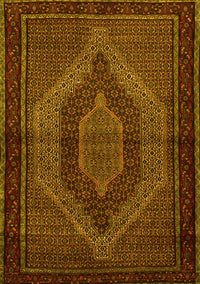 Persian Yellow Traditional Rug, tr2425yw