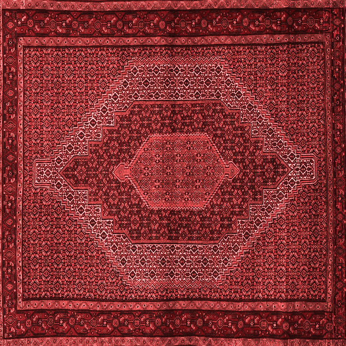 Machine Washable Persian Red Traditional Rug, wshtr2425red