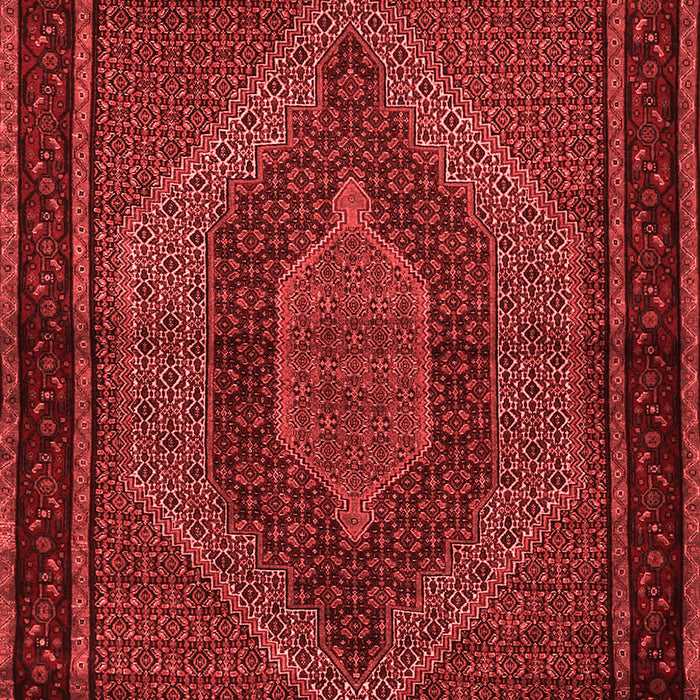 Machine Washable Persian Red Traditional Rug, wshtr2425red