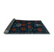 Sideview of Animal Light Blue Traditional Rug, tr2426lblu