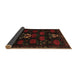 Sideview of Animal Brown Traditional Rug, tr2426brn