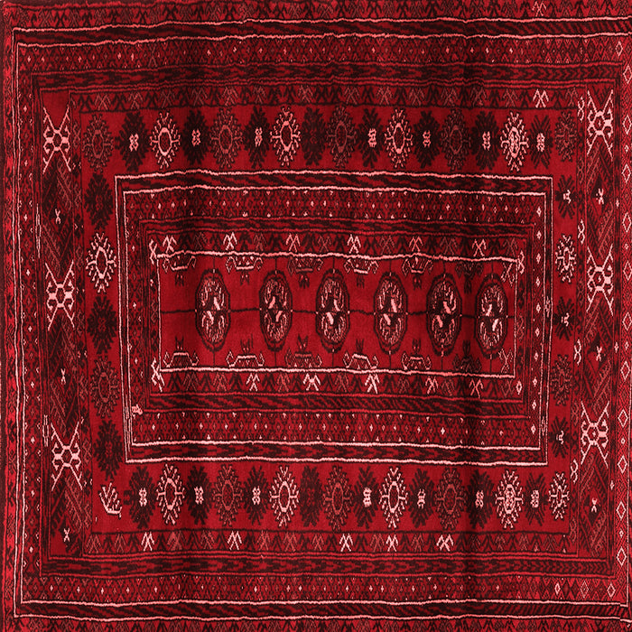 Machine Washable Persian Red Traditional Rug, wshtr2427red