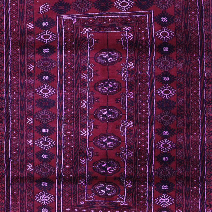 Machine Washable Persian Purple Traditional Area Rugs, wshtr2427pur