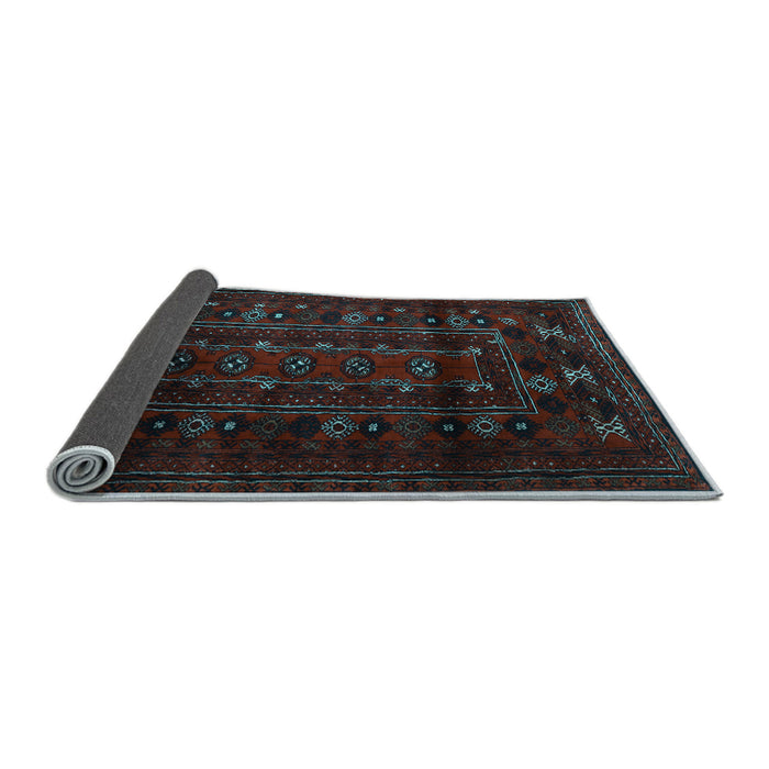 Sideview of Persian Light Blue Traditional Rug, tr2427lblu
