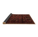 Sideview of Persian Brown Traditional Rug, tr2427brn