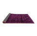 Sideview of Persian Purple Traditional Rug, tr2427pur