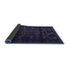 Sideview of Persian Blue Traditional Rug, tr2427blu