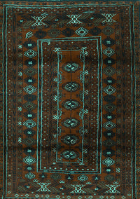 Persian Turquoise Traditional Rug, tr2427turq