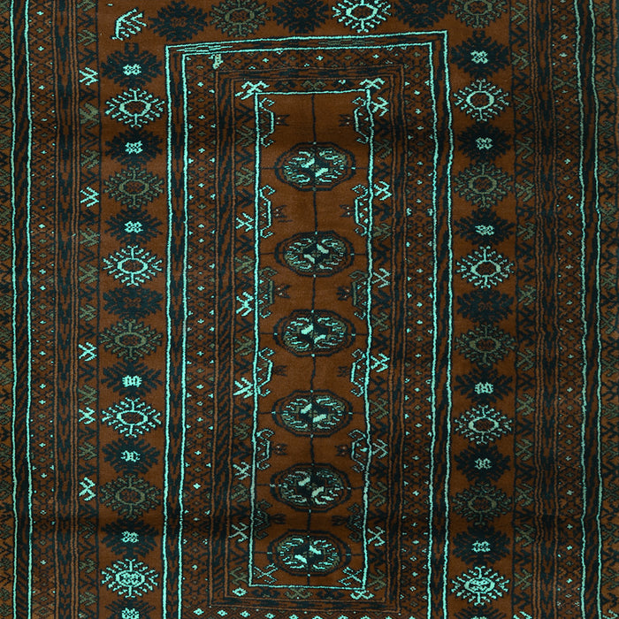 Machine Washable Persian Turquoise Traditional Area Rugs, wshtr2427turq
